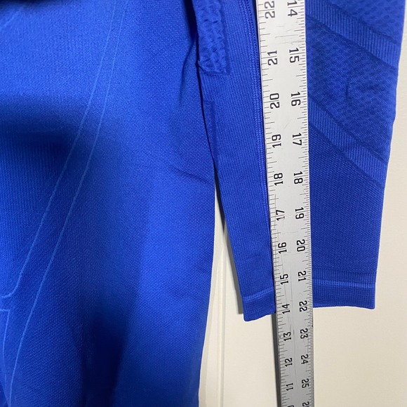 Nike Pro Combat Dri Fit MLB Baseball Base Layer Long Sleeve Blue Men's L - Picture 15 of 15